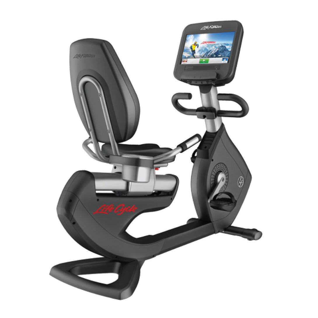 Life Fitness 95R Recumbent Bike Soft Touch screen