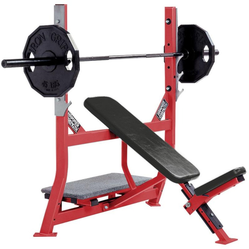 Hammer Strength Olympic incline bench